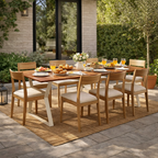 DINING TABLE WITH HPL TOP (AHO/040/006)