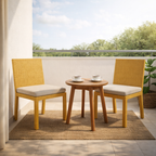 DINING CHAIR WITHOUT ARMS WITH CUSHION (AHO/003/002)