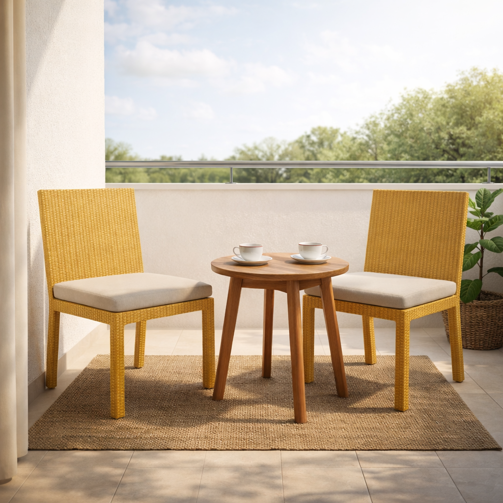 DINING CHAIR WITHOUT ARMS WITH CUSHION (AHO/003/002)