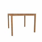 DINING TABLE WITH GLASS TOP (AHO/003/004)