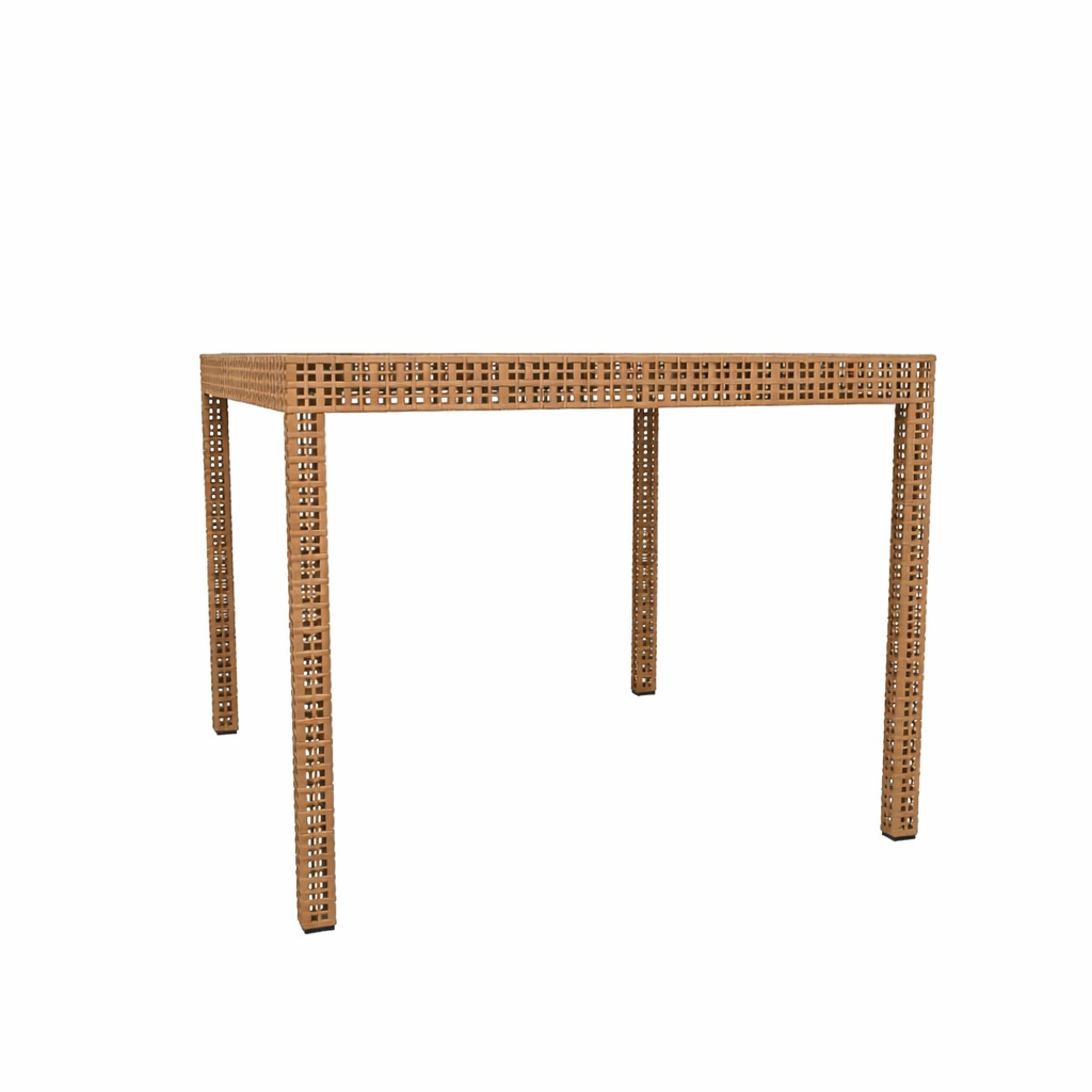 DINING TABLE WITH GLASS TOP (AHO/003/004)