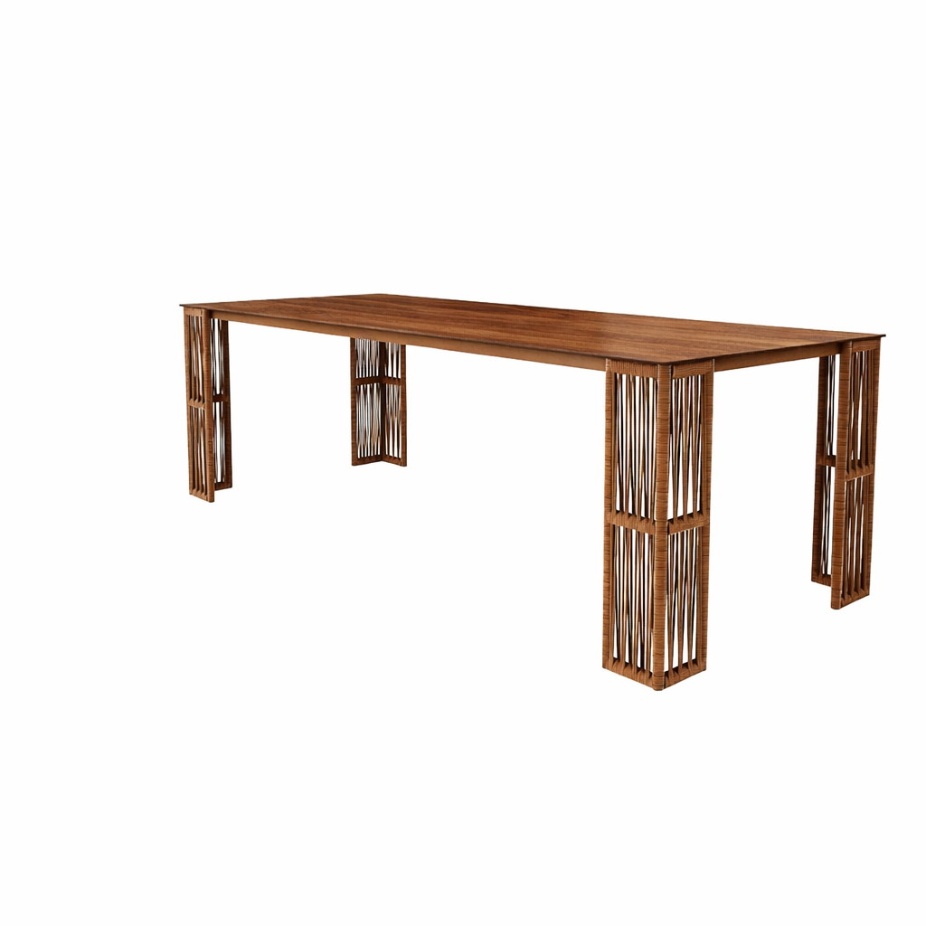 DINING TABLE WITH HPL TOP (AHO/057/004)