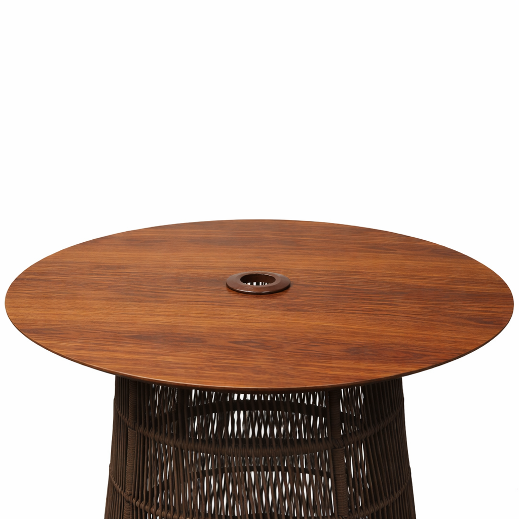DINING TABLE WITH HPL TOP AHO/090/002