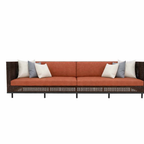 FOUR SEATER SOFA WITH CUSHION (AHO/003/008)