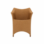 FULLY WOVEN DINING ARMCHAIR WITH CUSHIONS (AHO/001/016)