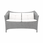 FULLY WOVEN DOUBLE SEATER SOFA WITH CUSHIONS (AHO/001/019)