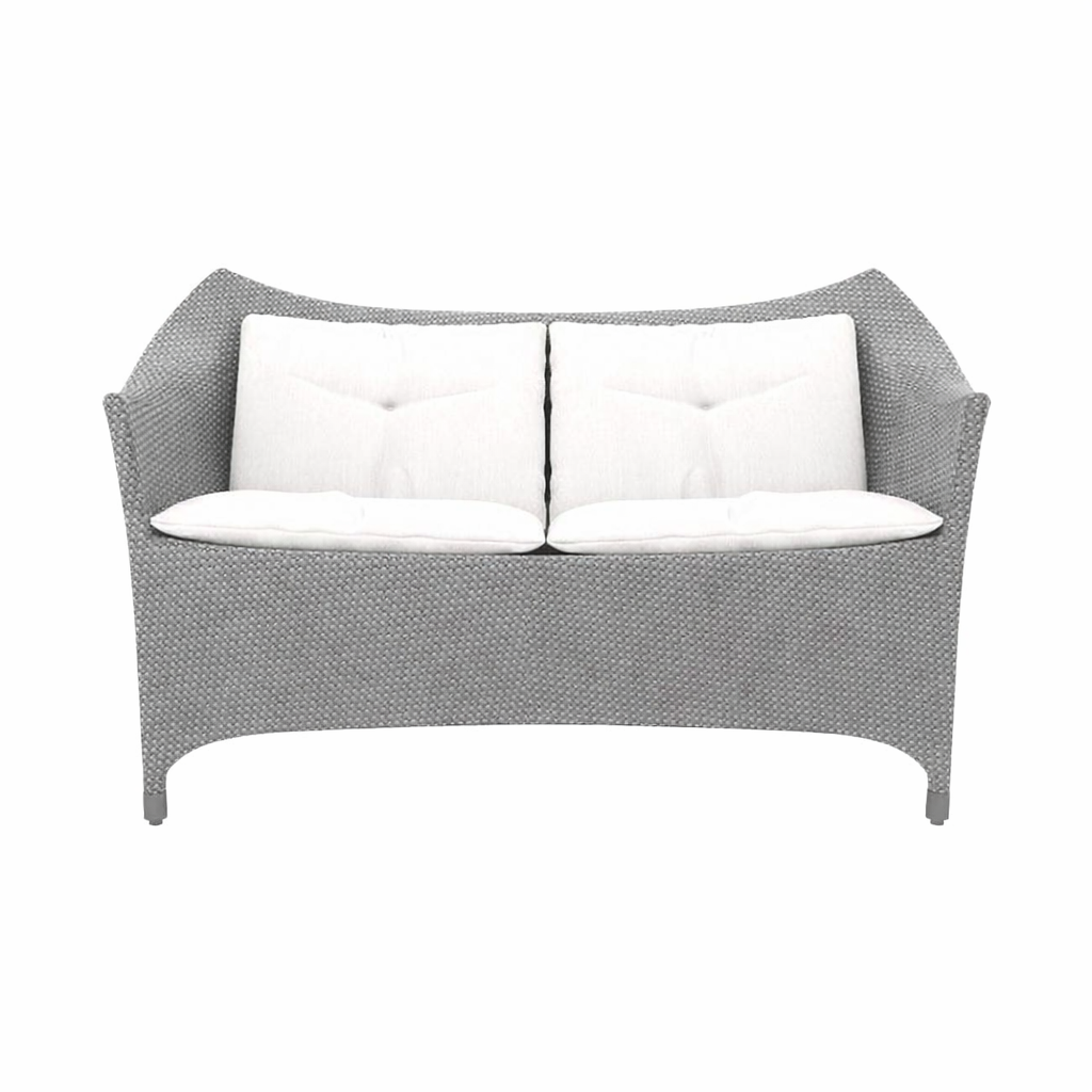 FULLY WOVEN DOUBLE SEATER SOFA WITH CUSHIONS (AHO/001/019)