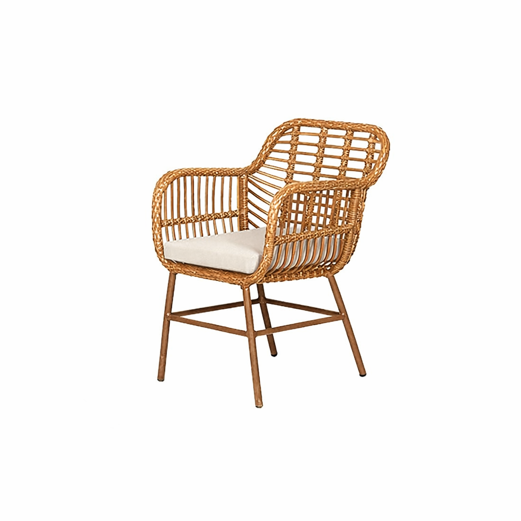 OUTDOOR DINING CHAIR WITH CUSHION (AHO/074/001)