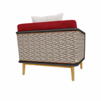 SINGLE SEATER SOFA WITH CUSHION (AHO/029/002)