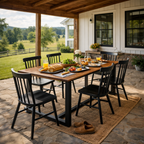 DINING TABLE WITH HPL TOP AHO/089/002