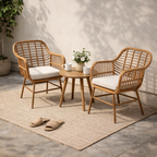 OUTDOOR DINING CHAIR WITH CUSHION (AHO/074/001)