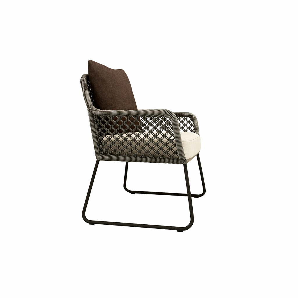 SINGLE SOFA CHAIR WITH CUSHION (AHO/047/005)