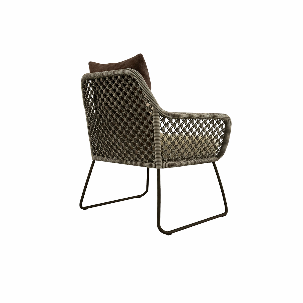 SINGLE SOFA CHAIR WITH CUSHION (AHO/047/005)