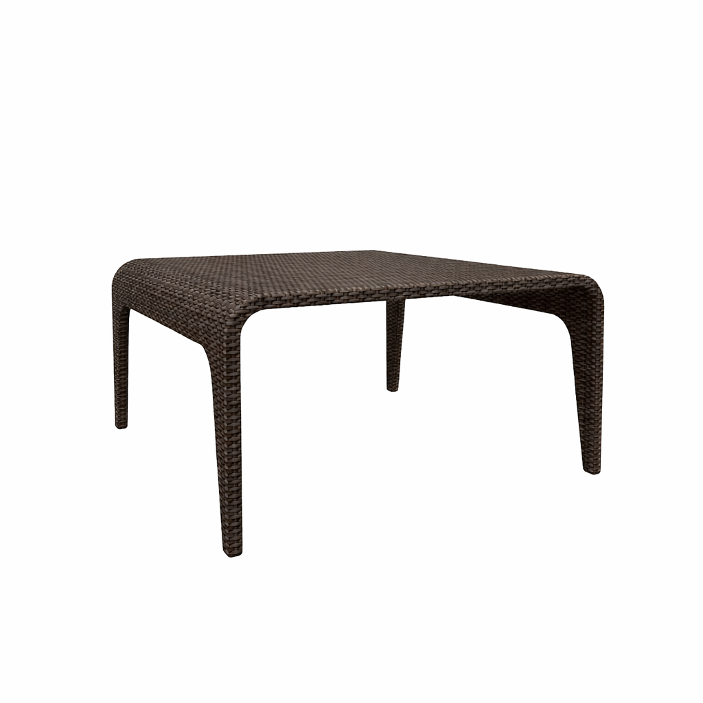 SQUARE COFFEE TABLE WITH GLASS TOP (AHO/018/028)