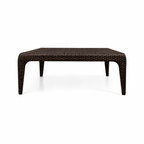 SQUARE COFFEE TABLE WITH GLASS TOP (AHO/018/028)