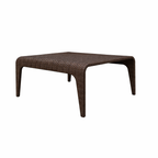 SQUARE COFFEE TABLE WITH GLASS TOP (AHO/018/028)