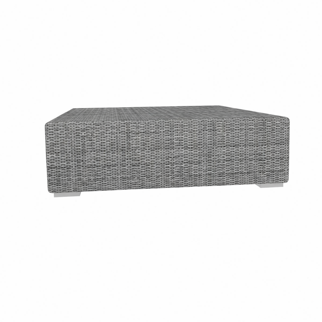 SQUARE COFFEE TABLE WITH GLASS TOP (AHO/022/018)