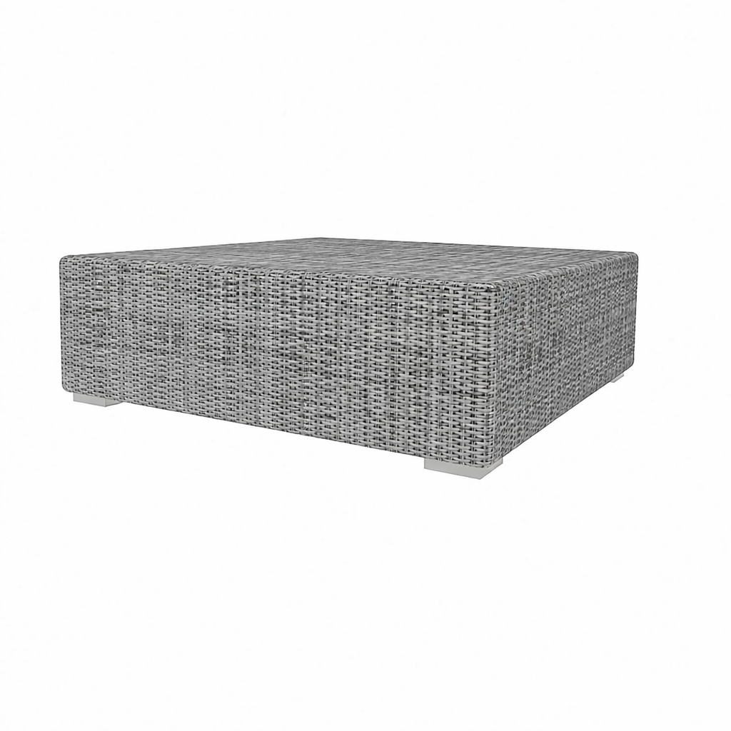 SQUARE COFFEE TABLE WITH GLASS TOP (AHO/022/018)