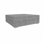 SQUARE COFFEE TABLE WITH GLASS TOP (AHO/022/018)