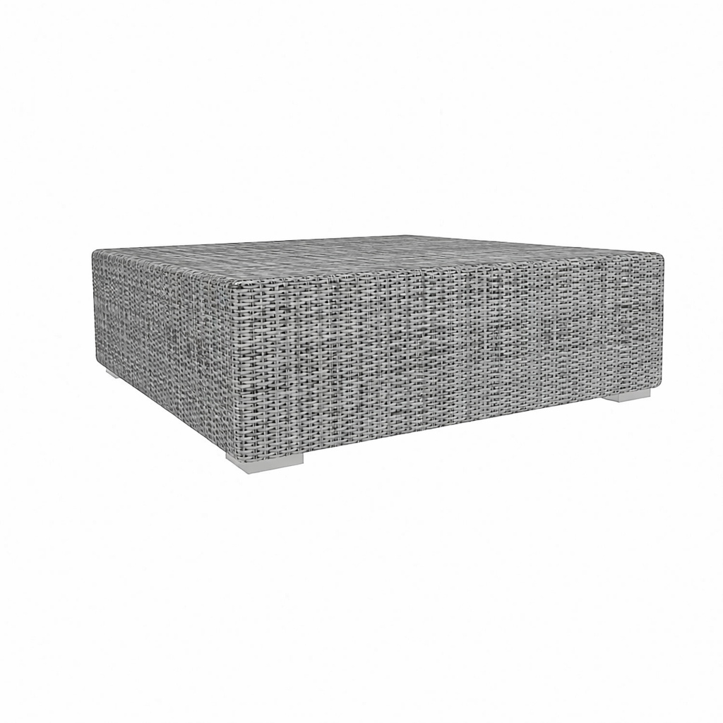 SQUARE COFFEE TABLE WITH GLASS TOP (AHO/022/018)
