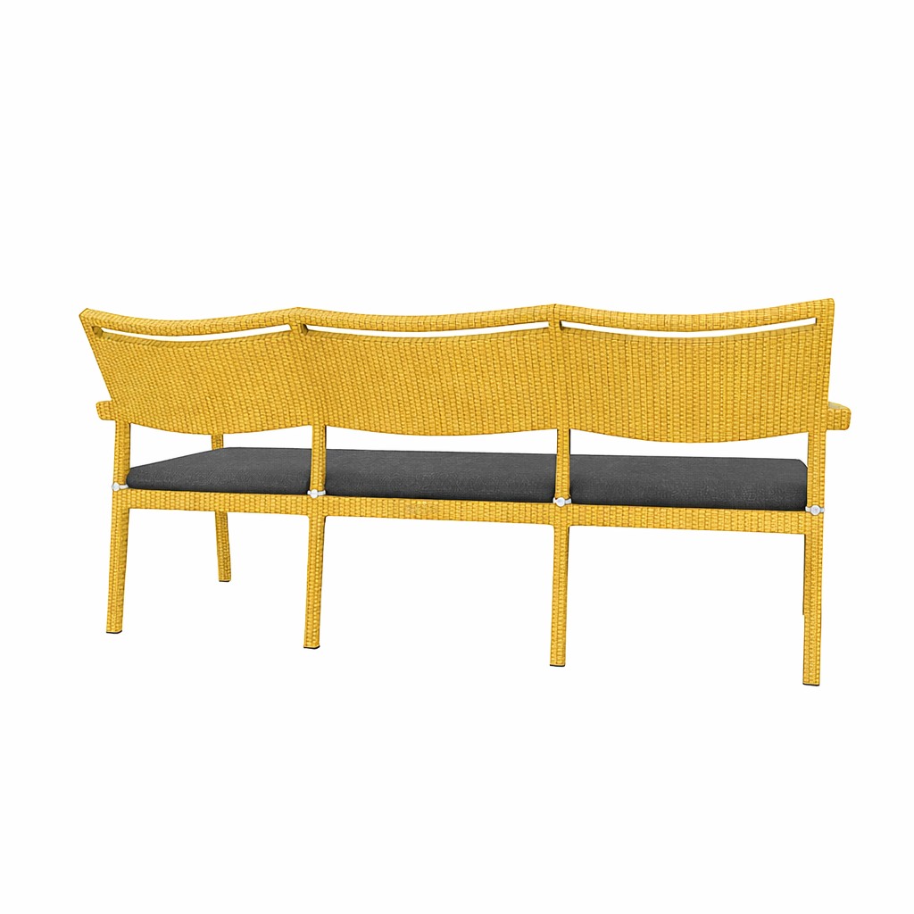 THREE SEATER SOFA WITH CUSHION (AHO/005/014)