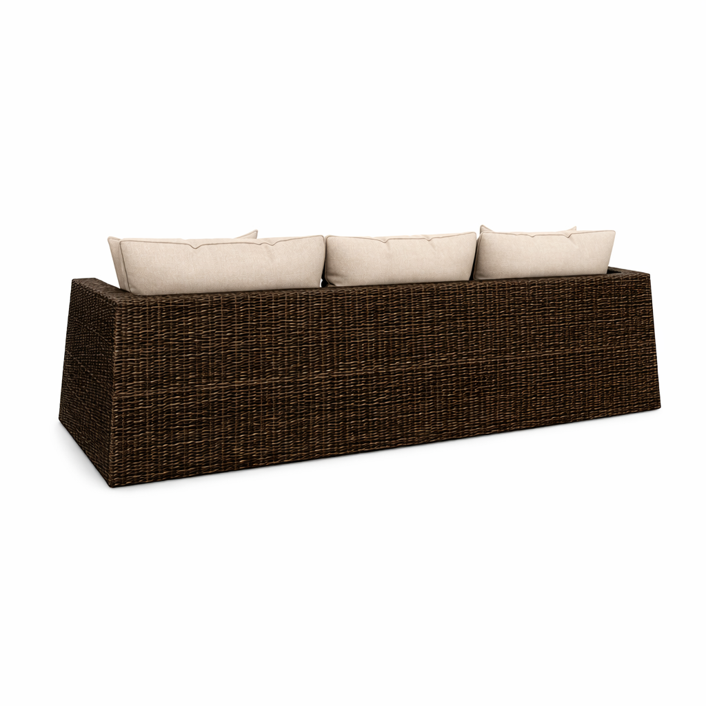 THREE SEATER SOFA WITH CUSHION (AHO/012/003)