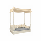 DAY BED WITH BACK & SIDE WITH CUSHIONS (AHOC/256/001)