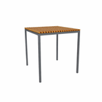 DINING TABLE WITH TEAK WOOD TOP (AHO/045/008)