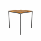 DINING TABLE WITH TEAK WOOD TOP (AHO/045/008)