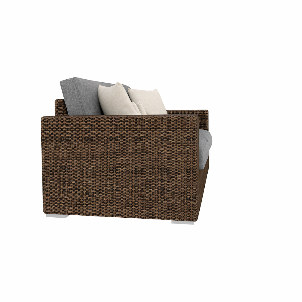 DOUBLE SEATER SOFA WITH CUSHION (AHO/022/008)