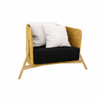 SINGLE SOFA CHAIR WITH CUSHION (AHO/016/003)