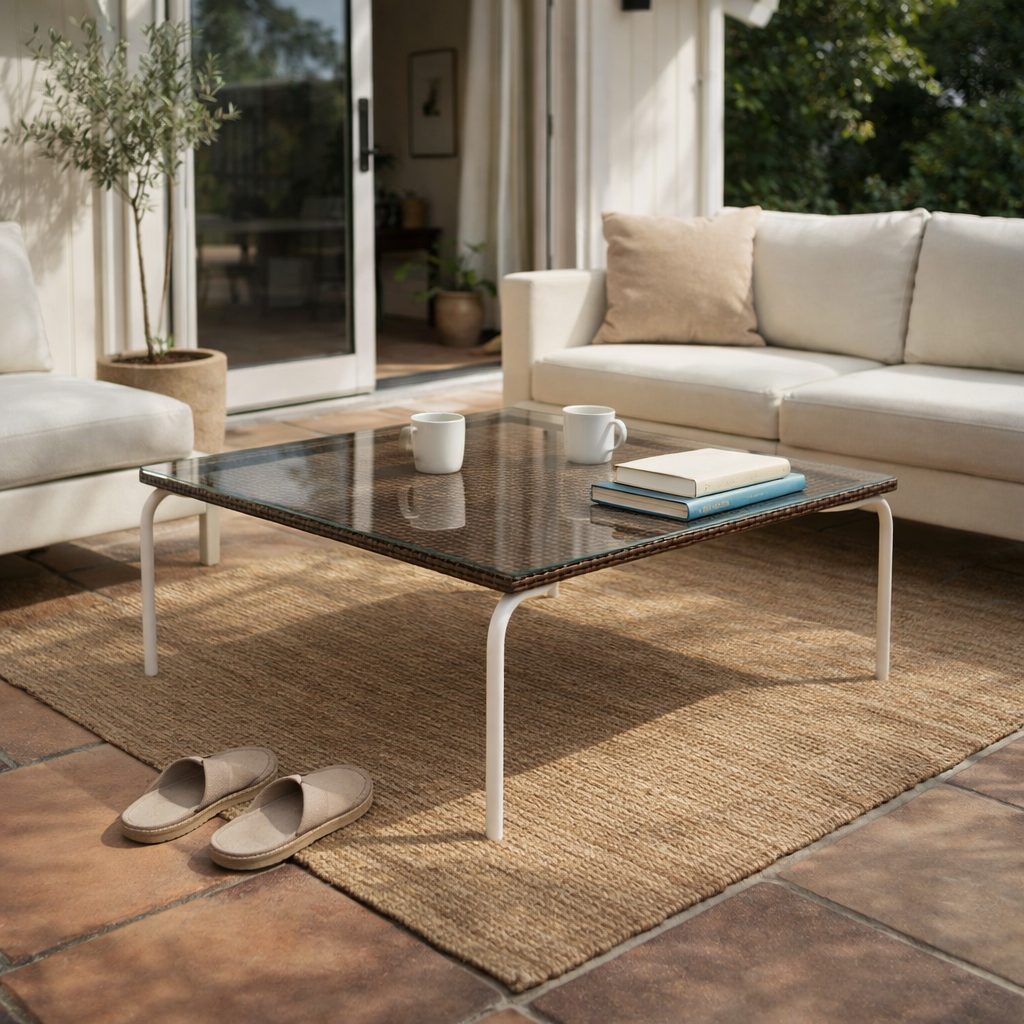 SQUARE COFFEE TABLE WITH HPL TOP (AHO/015/007)