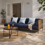 MODULAR SOFA 3 LEFT ARM WITH CUSHION (AHO/014/007A)