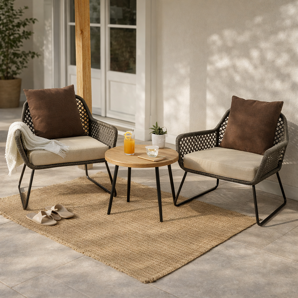 SINGLE SOFA CHAIR WITH CUSHION (AHO/047/005)