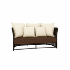 DOUBLE SEATER SOFA WITH CUSHIONS (AHO/041/007)
