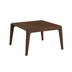 SQUARE DINING TABLE WITH GLASS TOP (AHO/018/020)