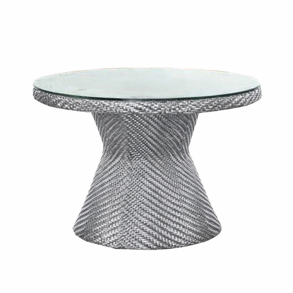 TEA TABLE WITH GLASS TOP (AHOD/134/003)
