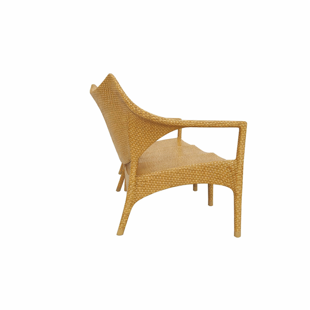 THREE SEATER LOUNGE SOFA WITH CUSHIONS (AHO/001/010)