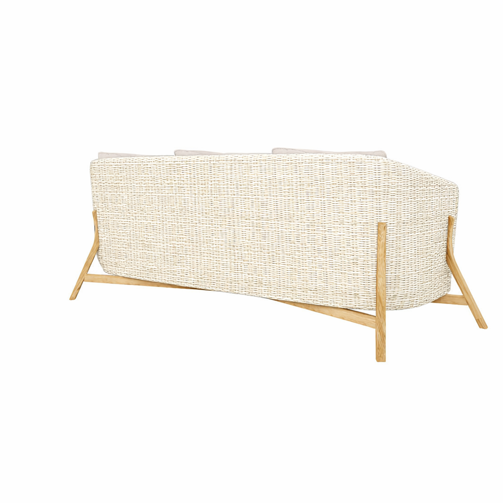 THREE SEATER SOFA WITH CUSHION (AHO/016/005)