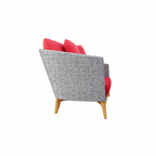THREE SEATER SOFA WITH CUSHION (AHO/017/006)