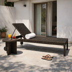 SUNLOUNGER WITH CUSHION (AHO/032/012)
