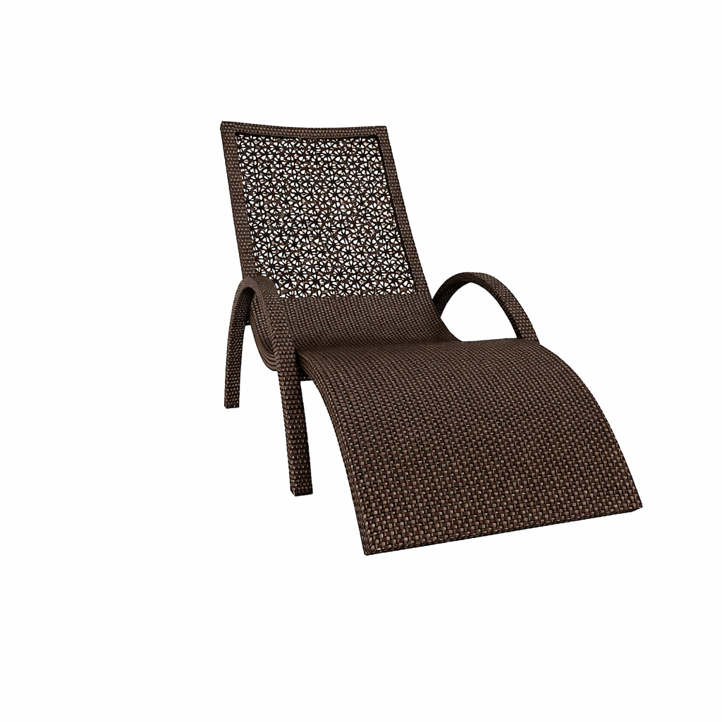 SUNLOUNGER WITH CUSHION (AHO/030/009)