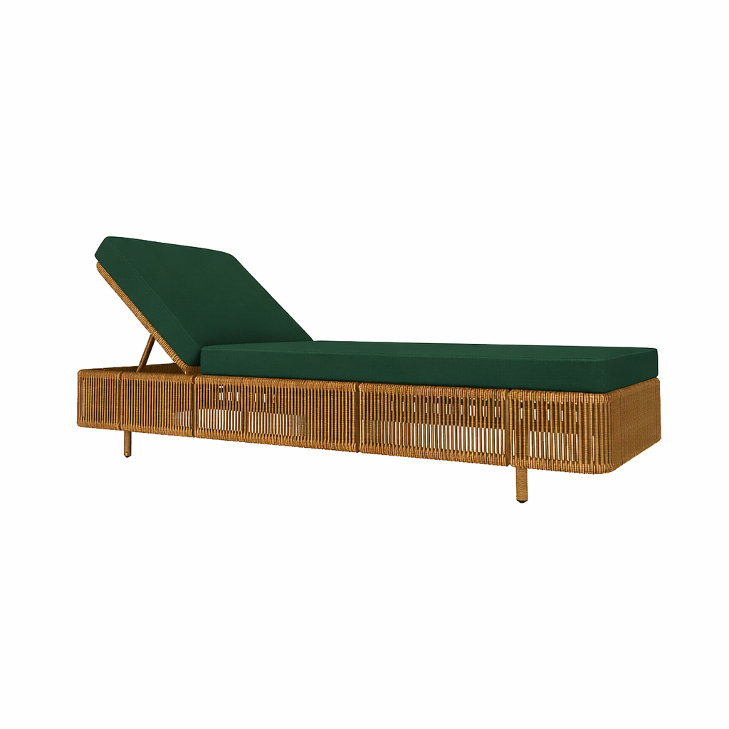 SUNLOUNGER WITH CUSHIONS (AHO/041/011)