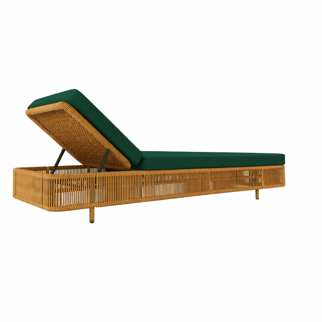 SUNLOUNGER WITH CUSHIONS (AHO/041/011)