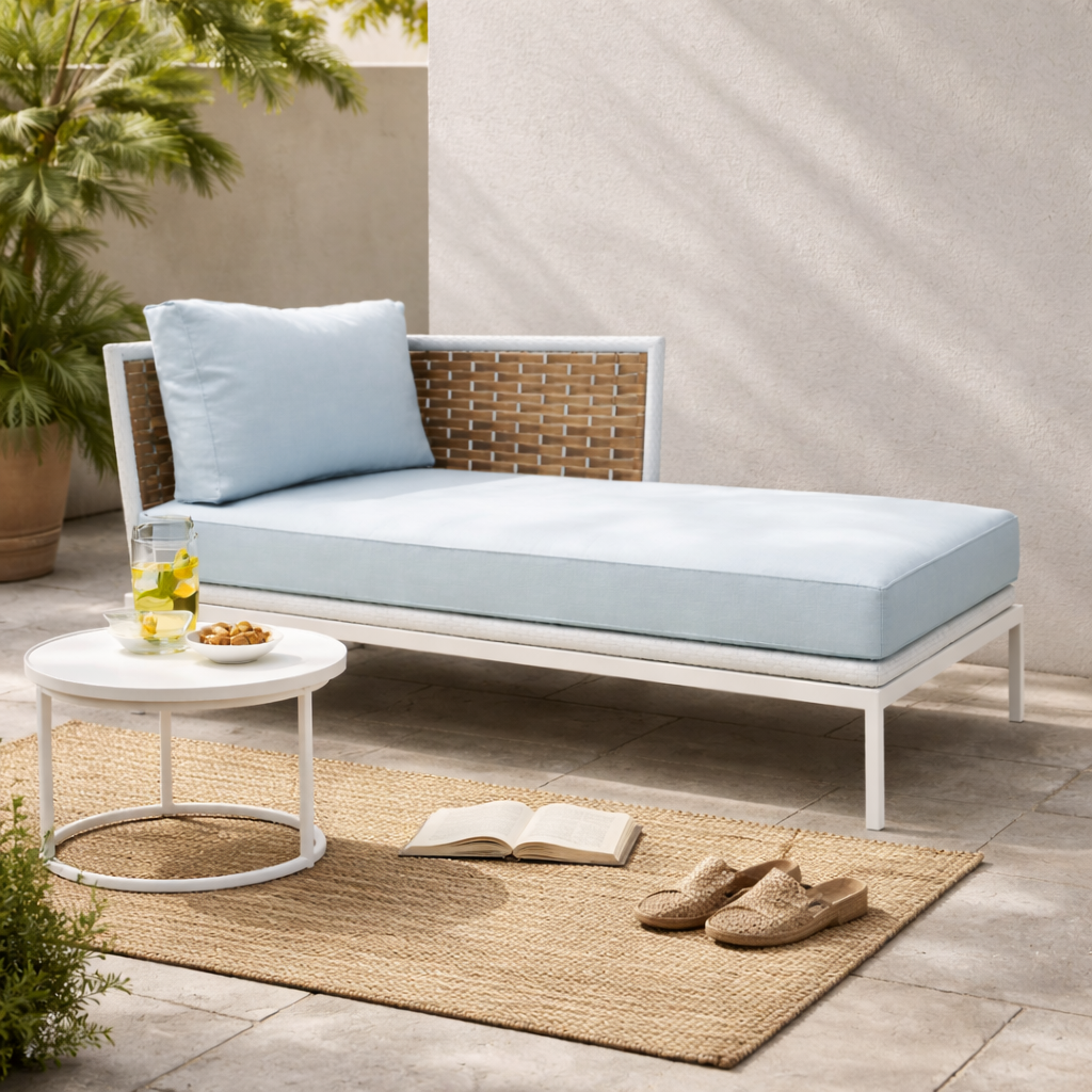 MODULAR LEFT LOUNGE SOFA WITH CUSHION (AHO/027/010)
