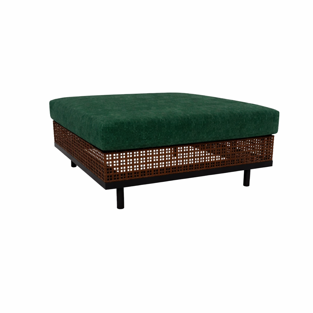 OTTOMAN WITH CUSHION (AHO/003/009)