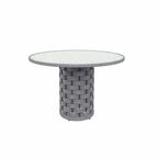 DINING TABLE WITH GLASS TOP (AHO/058/002)