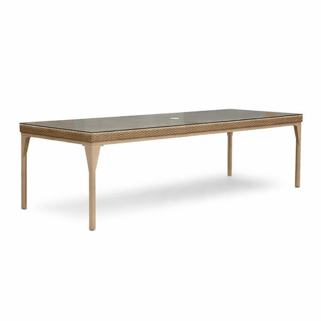 DINING TABLE WITH GLASS TOP (AHO/060/004)