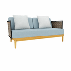 DOUBLE SEATER SOFA WITH CUSHION (AHO/029/003)