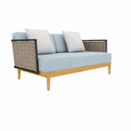 DOUBLE SEATER SOFA WITH CUSHION (AHO/029/003)